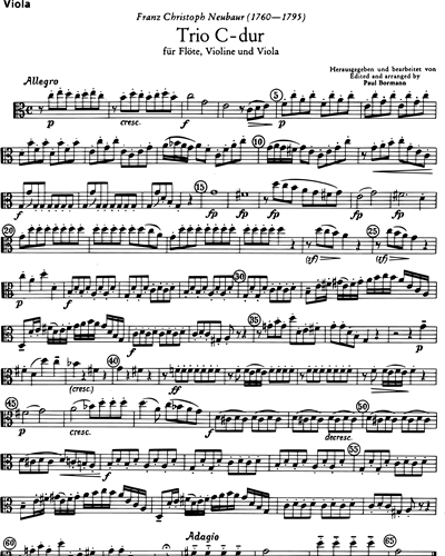 Trio in C major