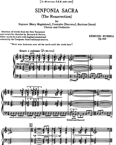 Sinfonia sacra Op. 140