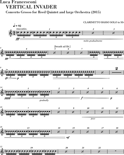 [Solo] Bass Clarinet