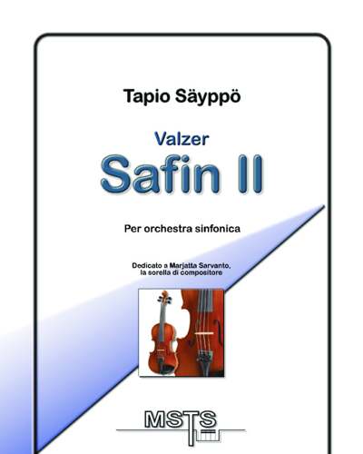 Valzer Safin II for symphony orchestra