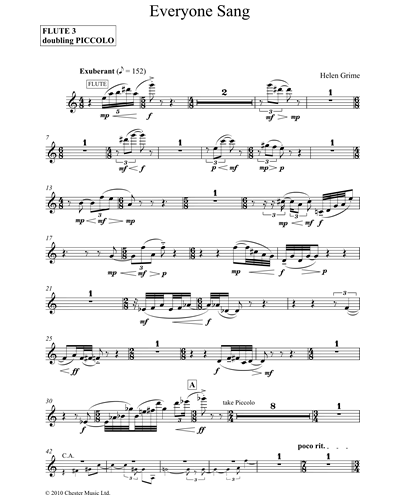 Flute 3/Piccolo