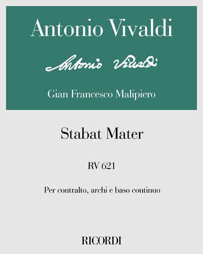Kort leven Pasen Stadion Stabat Mater RV 621 Sheet Music by Antonio Vivaldi | nkoda
