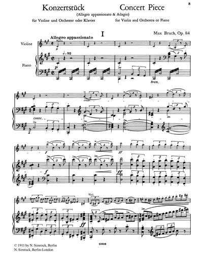 Concert Piece, op. 84