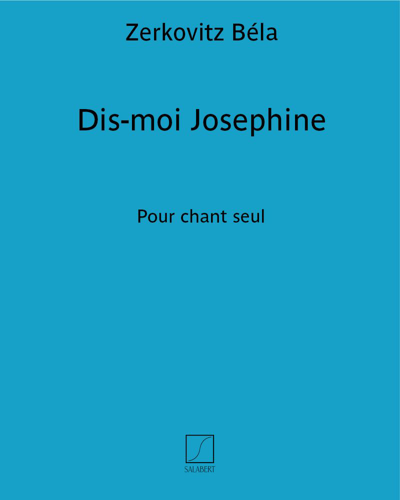 Dis-moi Josephine (Fox-trot chanté dans la revue du Casino de Paris "Paris qui remue")