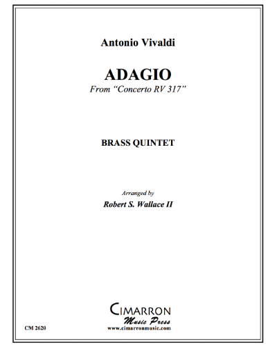 Adagio (from 'Concerto, RV 317')