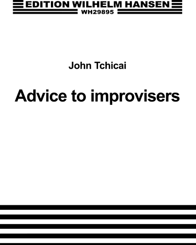 Advice to Improvisers