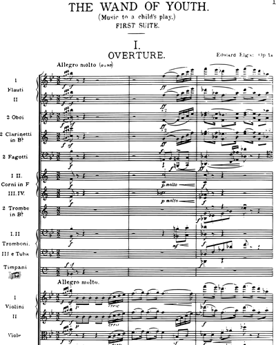 The Wand of Youth: Suite No. 1, Op. 1a