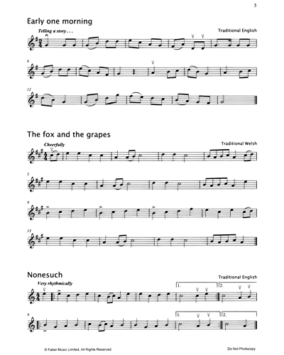 'Early One Morning' & 'The Fox And The Grapes' & 'Nonesuch' & 'Stars Of The County Down' & 'Argeers' & 'Dargason'