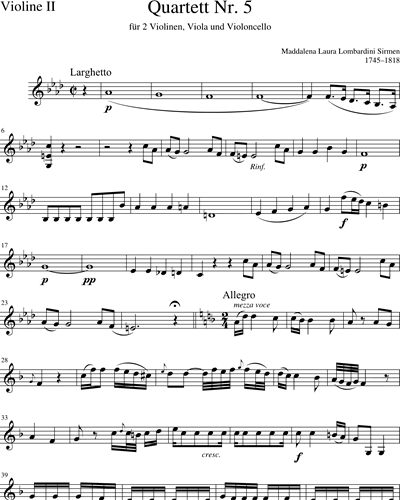 String Quartet No. 5 in F minor
