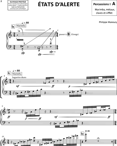 [Solo] Percussion 1A