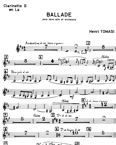 Ballade (Orchestral Version)