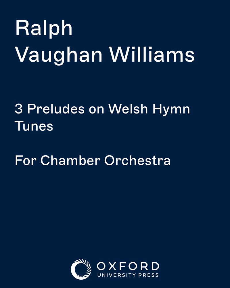 3 Preludes on Welsh Hymn Tunes