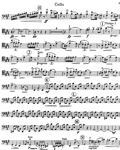 Nocturne (from String Quartet No. 2) [Arranged by Malcolm Sargent]