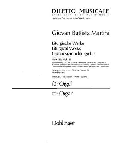 Liturgical Works, Vol. 3: Organ Masses