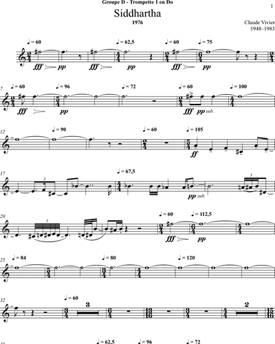 Trumpet in C 1 (D)