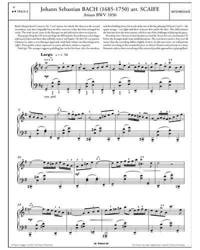 Arioso BWV 1056