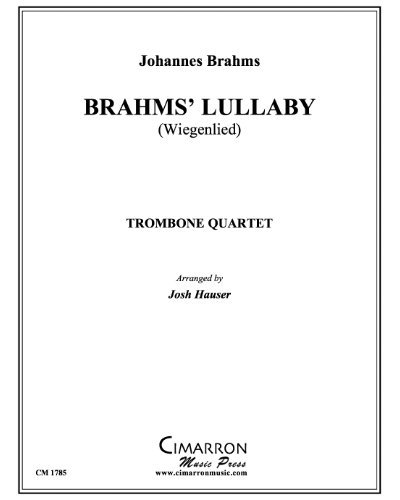 Brahms' Lullaby, op. 49 no. 4