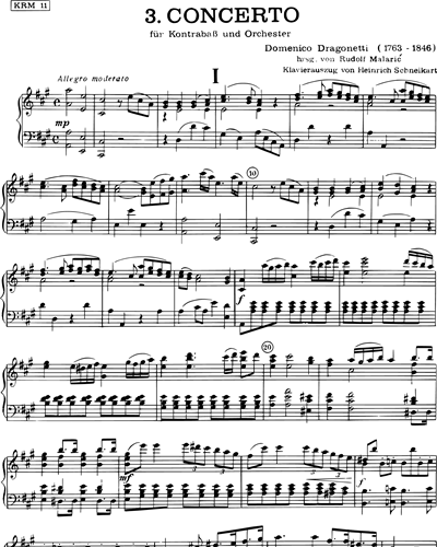 Concerto No. 3 in A major