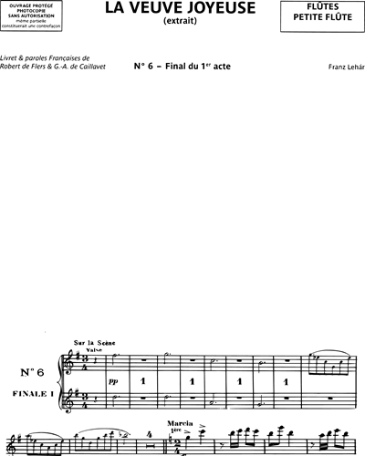 Flute 1 & Flute 2/Piccolo