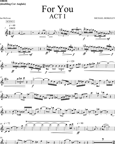 [Act 1] Oboe/English Horn