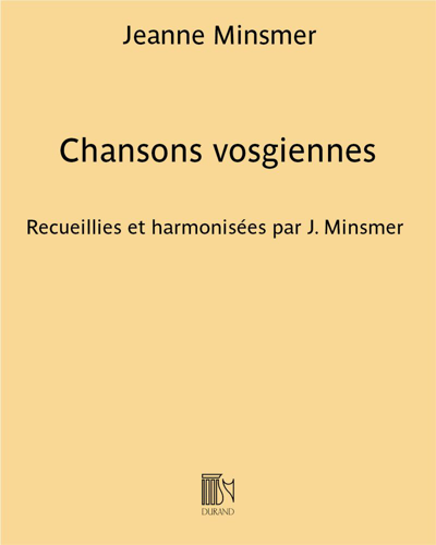 Chansons vosgiennes