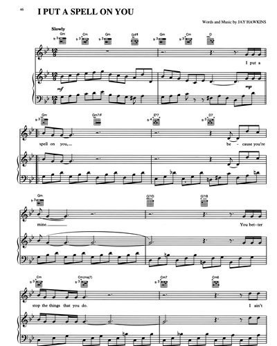 I Put A Spell On You Sheet Music by Nina Simone | nkoda | Free 7 days trial