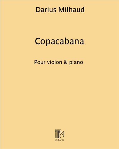 Copacabana (extrait n. 2 de "Saudades do Brazil")