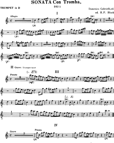 Sonata D. XI. 5 in D