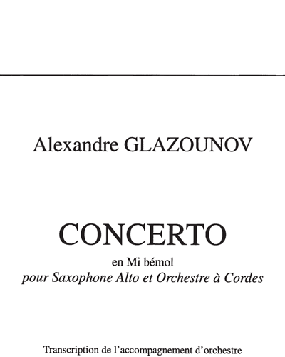 Concerto en Mi bémol, Op. 109