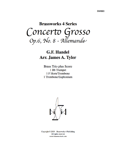 Concerto Grosso, op. 6, No. 8 - Allemande