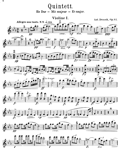 String Quintet No. 3 in Eb major, op. 97