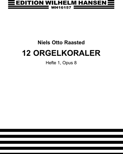 12 Orgelkoraler, Hefte 1