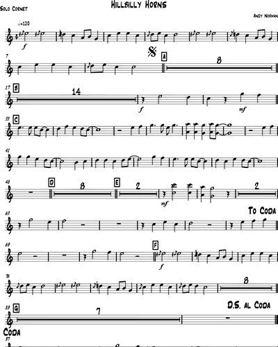 Hillbilly Horns - for Brass Band