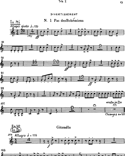 Trumpet in E 1/Trumpet in C 1/Trumpet in D 1