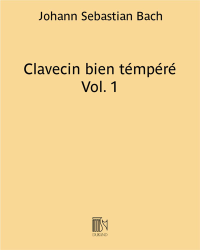 Clavecin bien témpéré Vol. 1