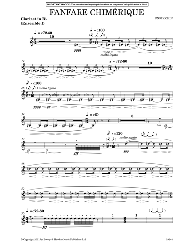 [Orchestra 1] Clarinet in Bb