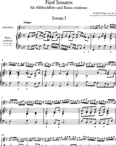 5 Sonaten aus op. 3