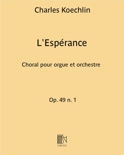 L'Espérance Op. 49 n. 1