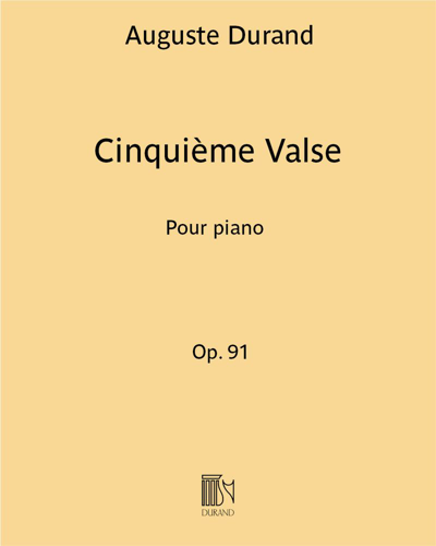 Cinquième Valse Op. 91