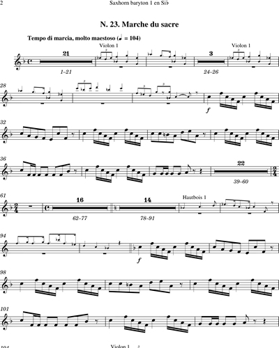 [On-Stage] Saxhorn 1 Baritone