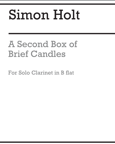 A Second Box of Brief Candles