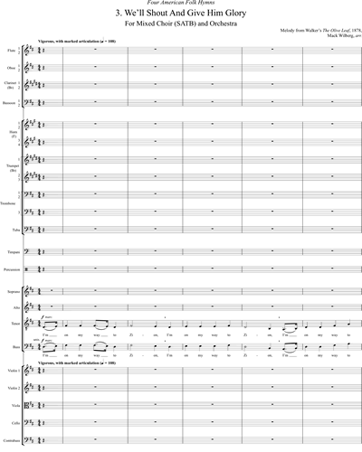 Full Score & Mixed Chorus