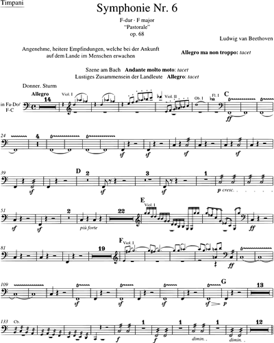Symphony No. 6 in F major 'Pastorale', op. 68