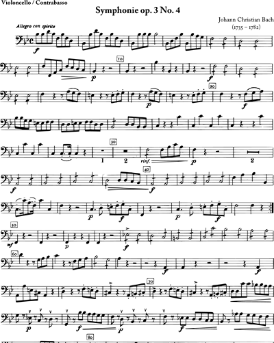 Symphony in Bb major, op. 3 No. 4