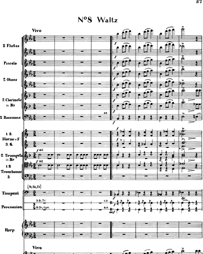 Grand Valse Brilliante for Orchestra