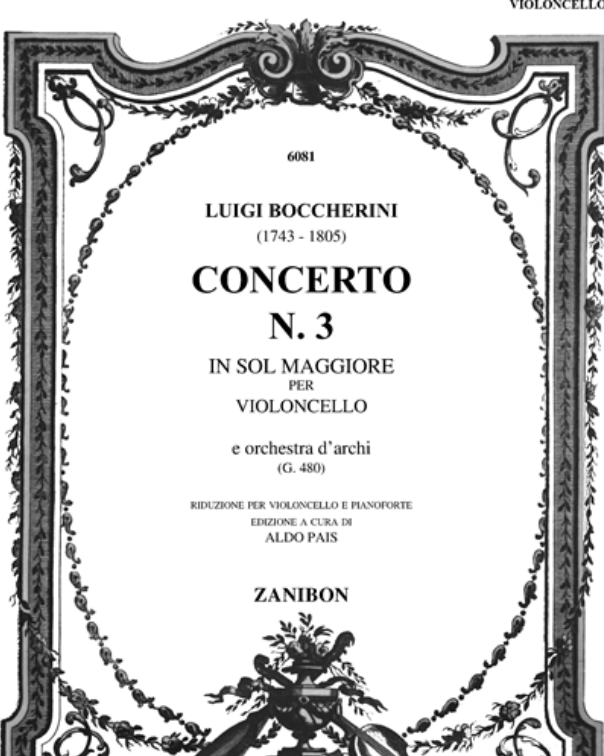 Concerto No. 3 in G major, G. 480