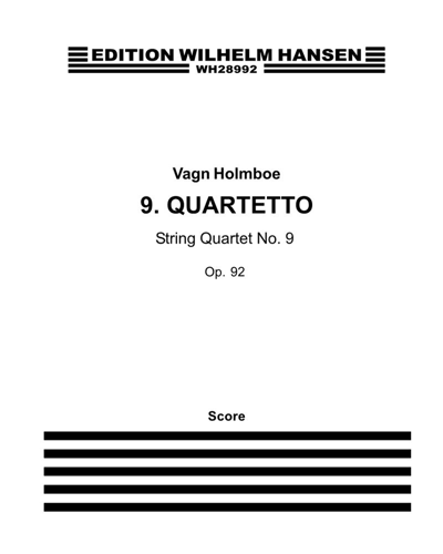 Quartetto No.  9