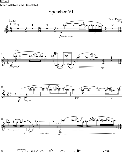 Flute 2/Alto Flute/Bass Flute