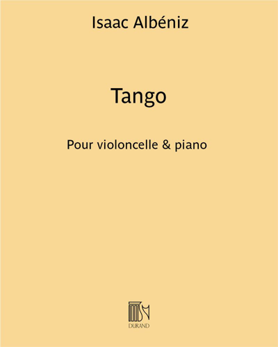Tango (extrait de la suite "España")