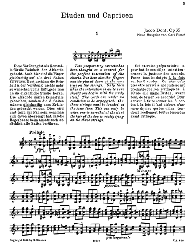Etudes and Caprices, op. 35